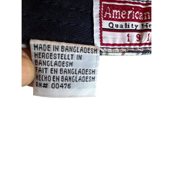 Vintage 90s Cincinnati Reds MLB Plaid Visor Cotton Adjustable Fit - Picture 8 of 8